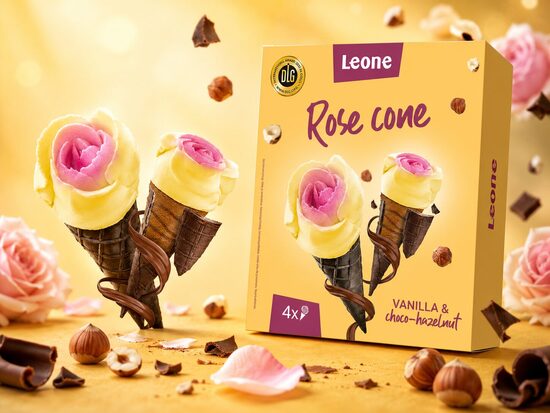 Rose vanilla&halzenut 4x130ml