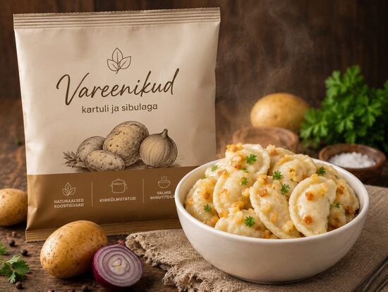 Vareenikud kartuli ja sibulaga 400g 