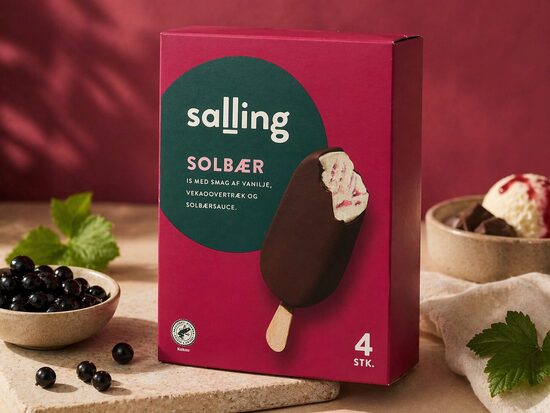 Salling Vannila Blackcurrant 4x100ml