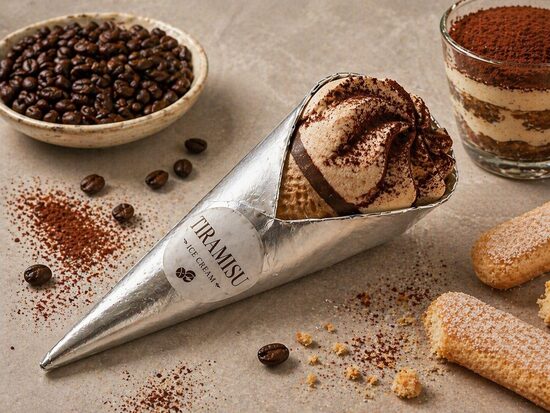 Ice cream tiramisu 6x135ml