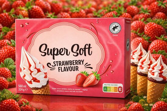 Strawberry flavor 4x140ml 