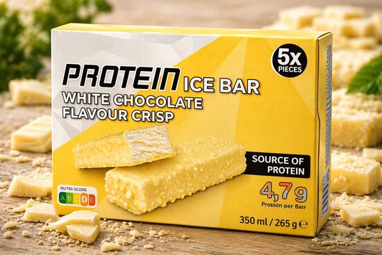 Protein ice bar white chocolate crisp 5x70ml 