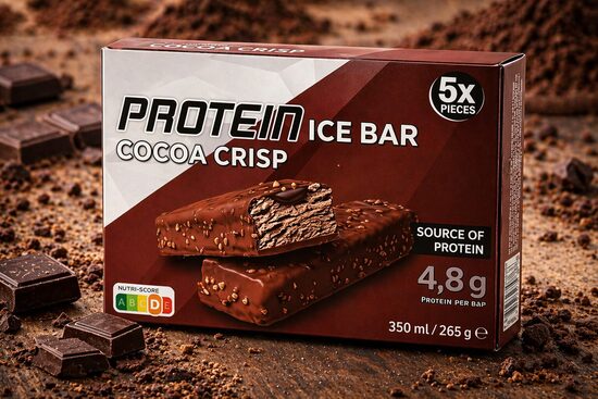 Protein ice bar cocoa crisp 5x70ml 