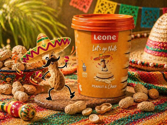 LEONE PEANUT&CHOCO 450ML