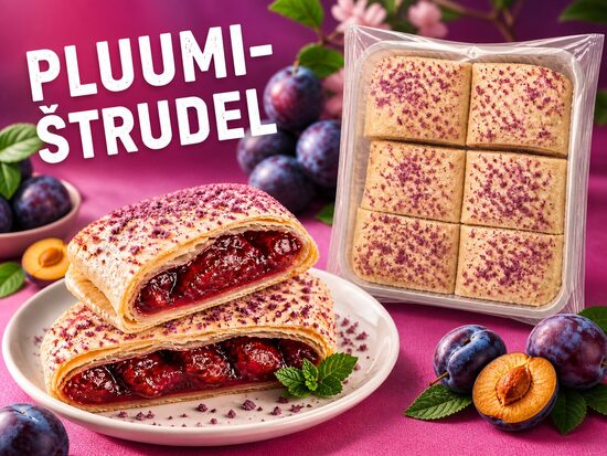 Ploomitäidisega struudel 6tk 540g 