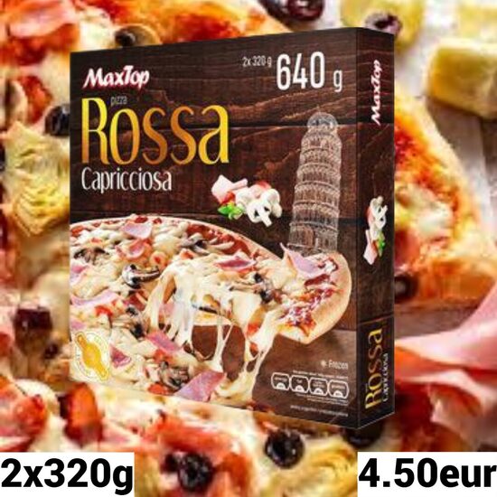 Pizza capricciosa 2x320g