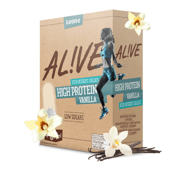 Leone AL!VE High Protein Vanilla jäätis 4x70ml